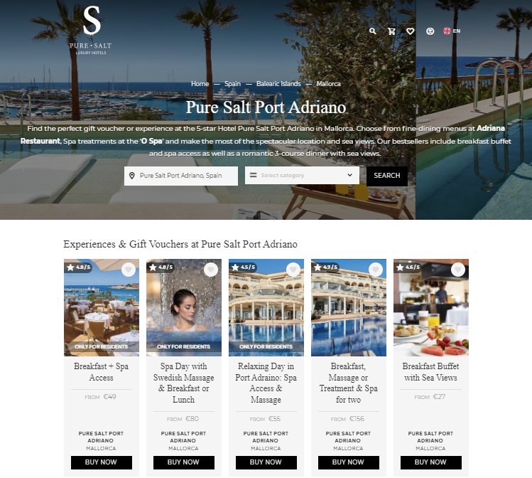 hotel treats online shop mirai