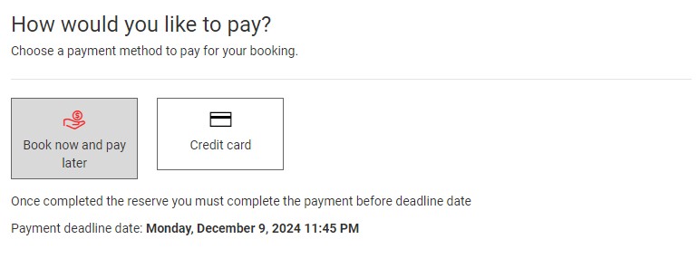 mirai pro payment